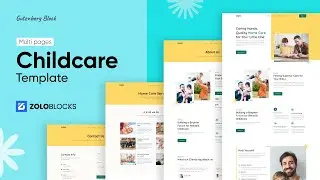 Mom Block Templates – Multi-Page Website Template for Childcare & Family Services