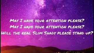 The Real Slim Shady ( lyrics ) - Eminem