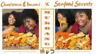 Seafood (King Crab Legs) & Secrets | #MUKBANG | #OppositesAttached