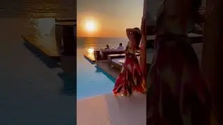sunset in Mykonos