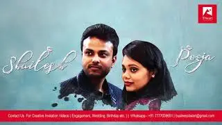 Creative Invitation Videos for Corporate Events, Engagement, Wedding, Birthday