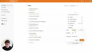 Quick Task Duration Demo by Todoist Product Designer Stijn