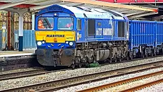 Trains at Crewe Station, WCML - 02.10.23