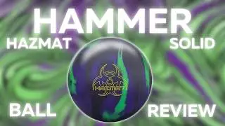 Warning ⚠️ Hammer Hazmat Solid Deep Dive Ball Review with MULTIPLE SURFACE CHANGES
