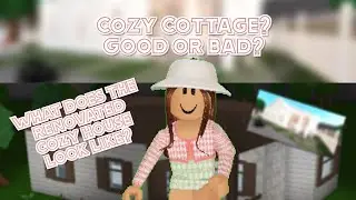 Renovating the COZY COTTAGE!! |Bloxburg pre built houses|