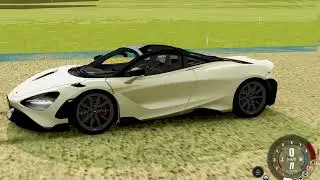 McLaren 765LT  Crash Test #beamngdrive #shorts