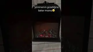 Şöminemin güzelliğine bakar mısınız🥹