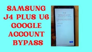 Samsung J4 Plus Sm - J415F U6 FRP Bypass | Samsung J415 U6 FRP Bypass Easy way