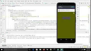 how to create a notification app in android studio?notification in android studio?