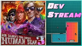 Human Bean 3 Dev Stream (Hotline Miami 2)