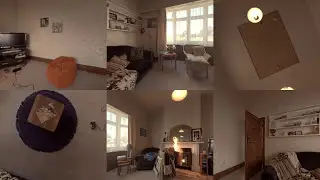 How Flames Spread Quickly  (360) Stationary Camera