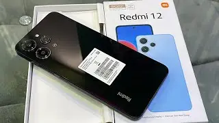 Redmi 12 Black Unboxing, First Look & Review 🔥| Best Budget smartphone under 10000 | Redmi 12 Price