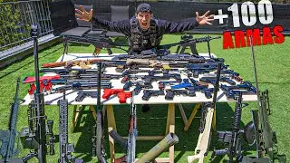 TODA MI COLECCION DE ARMAS 2024 !!! ESTAS SON TODAS MIS PISTOLAS, RIFLES Y ESCOPETAS !