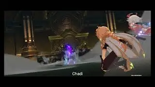 Wanderer Solo vs Childe (No Damage) Genshin Impact