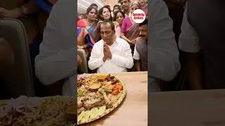 Malla Reddy shocked after seeing big plate  Mandi biryani |