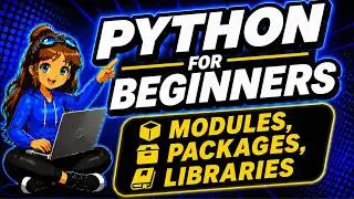 Python Modules, Packages and Libraries | Full tutorial| Python for Beginners