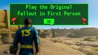 Jaw Dropping Open-World Remake of the Original Fallout Game