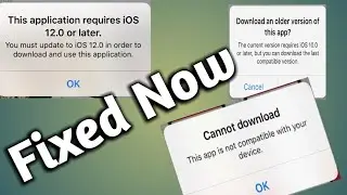 This App not Compatible your device iPhone/iPad | Cannot Download | iPhone older version App install