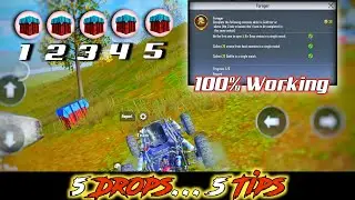 How To Complete 5 Drops Loot Mission/ Easy way to Complete Forager Mission in Pubg Lite