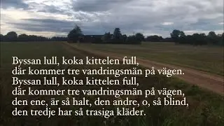 Byssan lull (med text) | Traditionell äldre vaggvisa upptecknad av Evert Taube