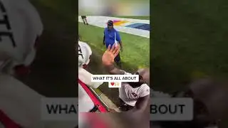 Leonard Fournette gifted his jersey to this young fan 🙌 #nfl #fan #buccaneers #wholesome #Shorts
