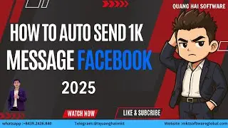 How To Auto Send Message Facebook | Automatic Sender Messenger On Facebook Page 2025