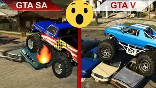 MONSTER COMPARISON | GTA San Andreas vs. GTA V | PC | Ultra