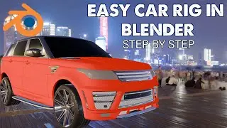 Blender Car Rigging Made Easy: Master the RBC Addon!