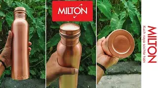 Milton copper bottle unboxing