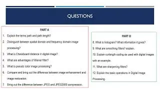 Important Questions:   DIP Exam