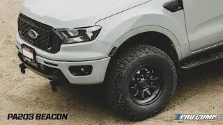 Pro Comp PA203 Beacon | 17x8.5 | Matte Black | Ford Ranger