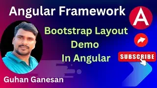 🎯 Angular Complete Tutorial for Beginners In Tamil | Bootstrap Layout Demo In Angular | 