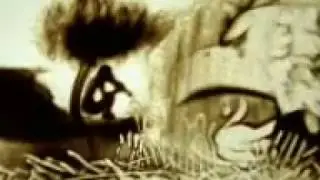 Очень красивый рисунок на песке!
