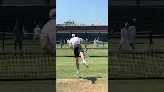 JOHN ISNER = the best serve in tennis?! 🎯🤔 