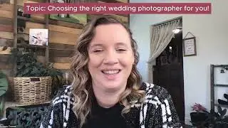 Choosing the right wedding photographer