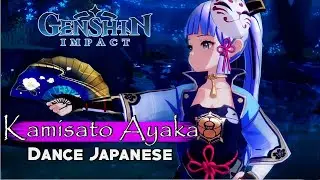Genshin Impact【Kamisato Ayaka / Dance Japanese & Attack Animations】Cutscene ❄