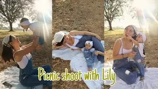 Picnic Shoot with Toddler | Lily's First Time!