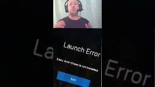 Easy Anti-Cheat Launch Error Fix / Fortnite 2026