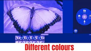 creating different colours with KINEMASTER