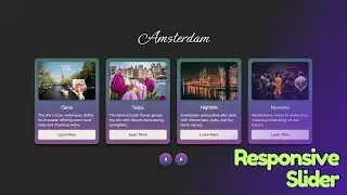 Responsive Slider | HTML CSS Swiper JS
