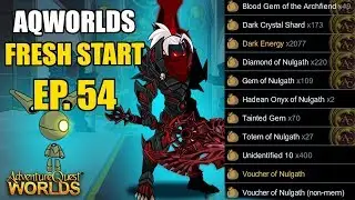 AQW Fresh Start Episode 54 - INSANE NULGATH FARMING! Adventure Quest Worlds