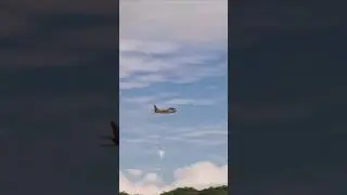 F-86 Sabre jet flyby #microsoftflight #microsoftflightsimulator #f86 #f86sabrejet