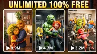 How to Make Viral AI Videos & Earn Money on Facebook (FREE Tools) | Fruit Human Trend 2026