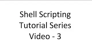Shell Training 3