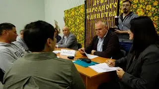 Приём выездной администрации в посёлке Запрудня