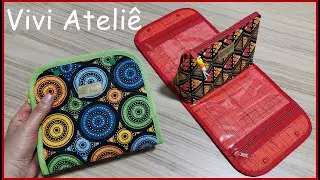 NÉCESSAIRE ORGANIZADORA VIVI 🌟 TAMANHO M