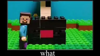 Лего майнкрафт анимация странный портал - Lego minecraft animation strange portal