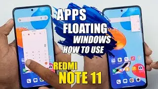 How Use Application As Floating Windows - Redmi Note 11