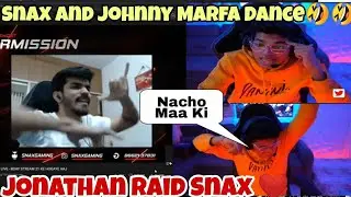 Jonathan Reacting to Snax Doing Marfa on live stream😂| jonny reacts Snax dancing on live stream