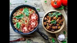 Italian Brown Rice and Tofu